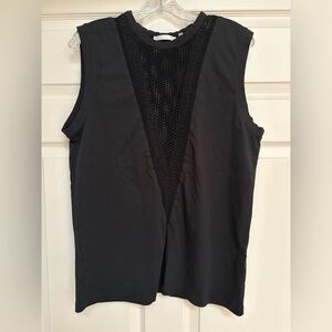 Helmut Lang Black Sleeveless Tank Top